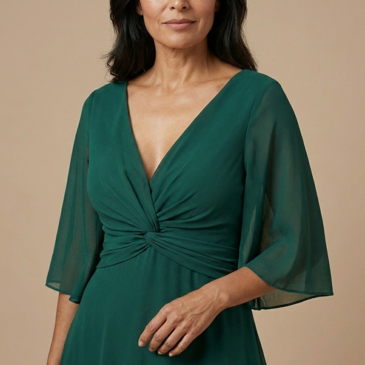 VESTIDO DE CHIFFON