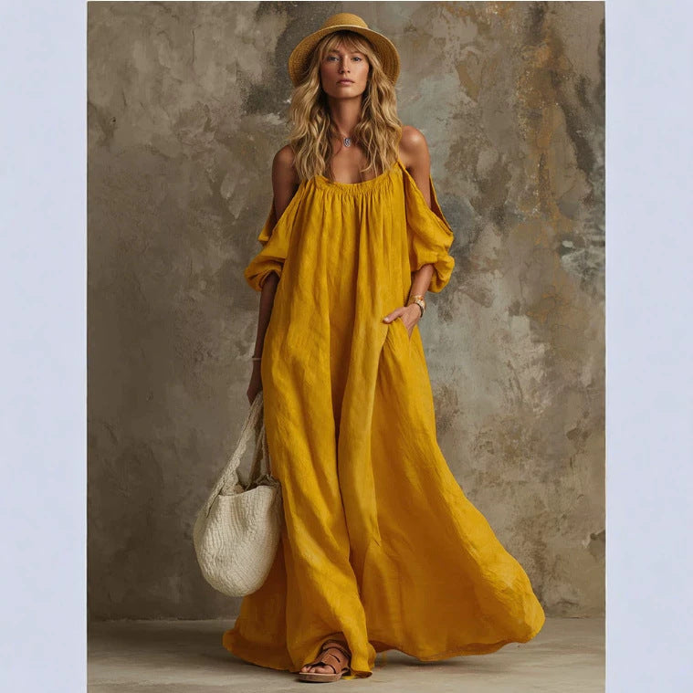 VESTIDO CAFTÁN MAXI