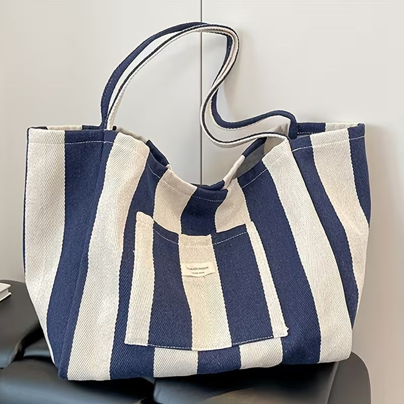 BOLSO SHOPPER RAYAS