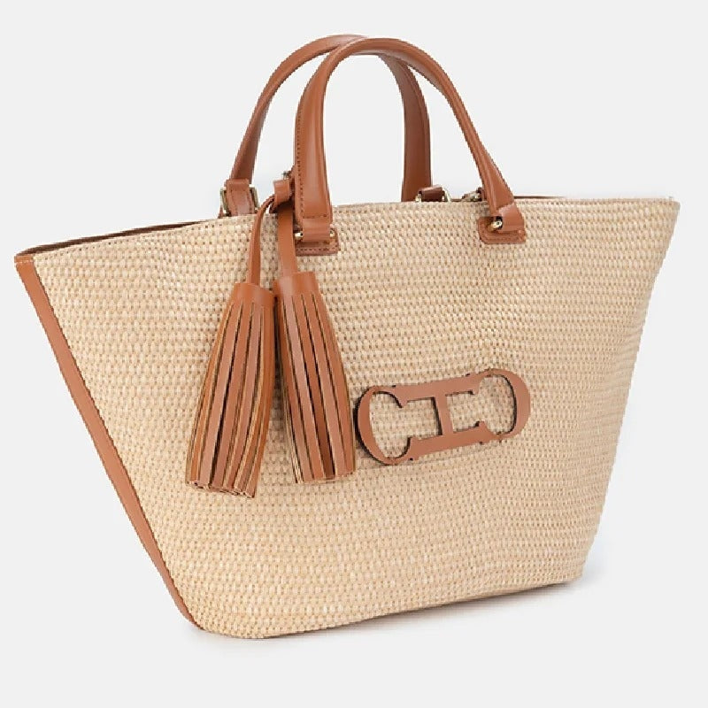 BOLSO SHOPPER TRENZADO