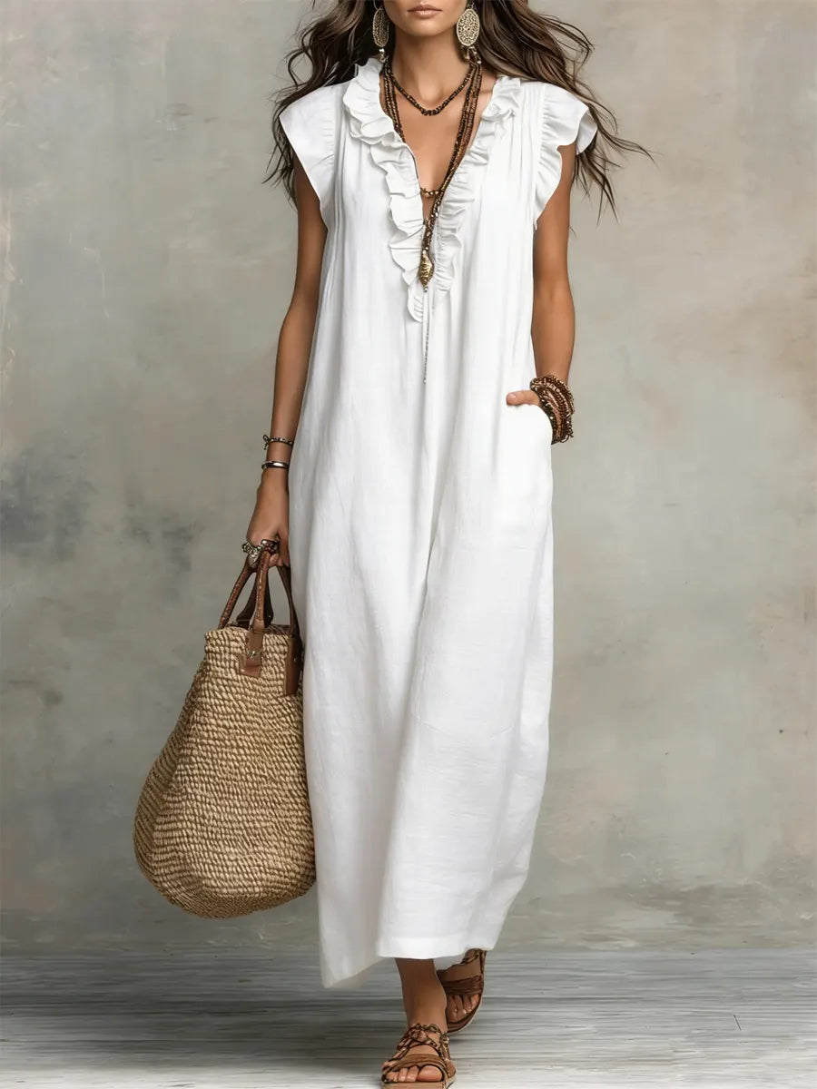 VESTIDO LARGO BOHEMIO