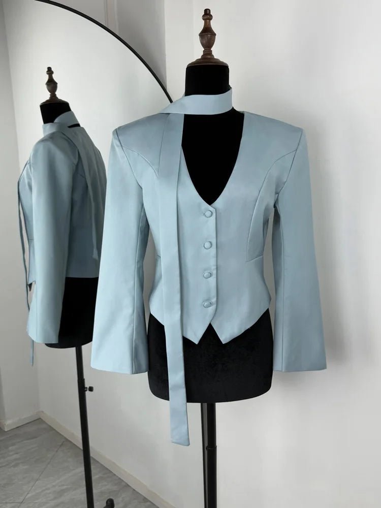Blazer Angie con cordones