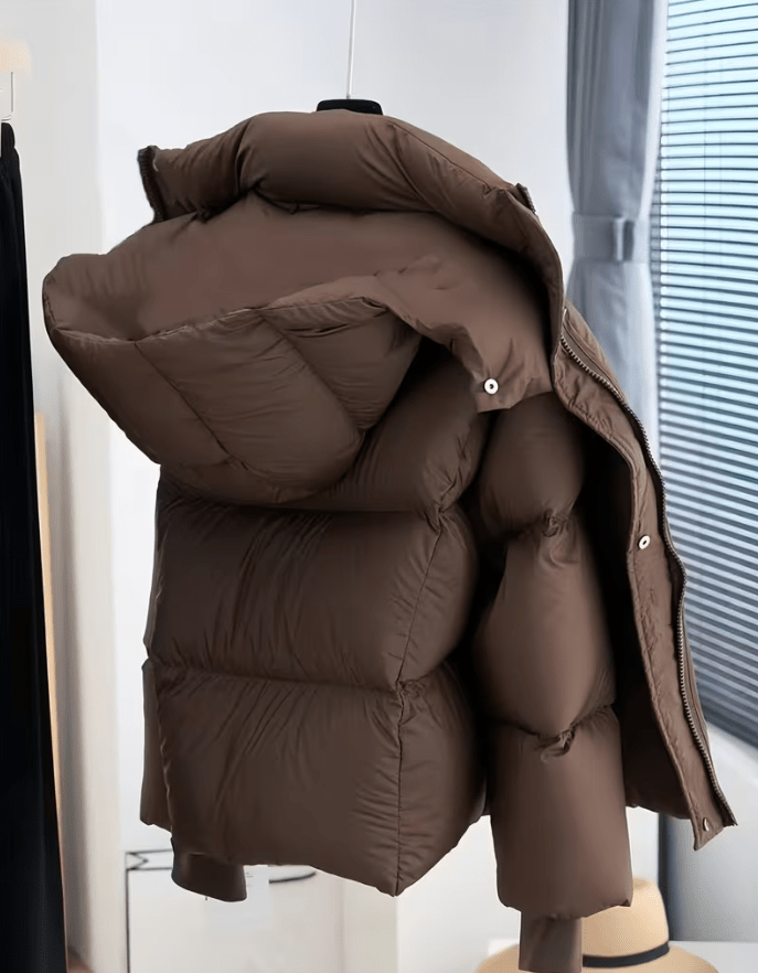 Adaure Chaqueta Acolchada Gruesa con Capucha