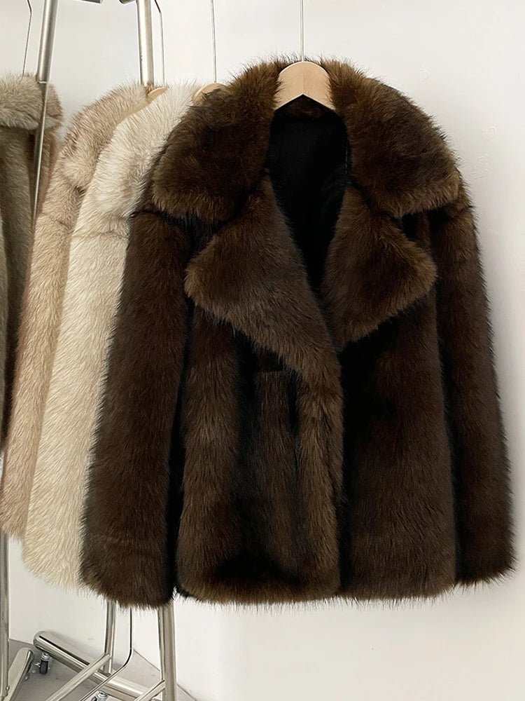 Chaqueta esponjosa de longitud media Darcy