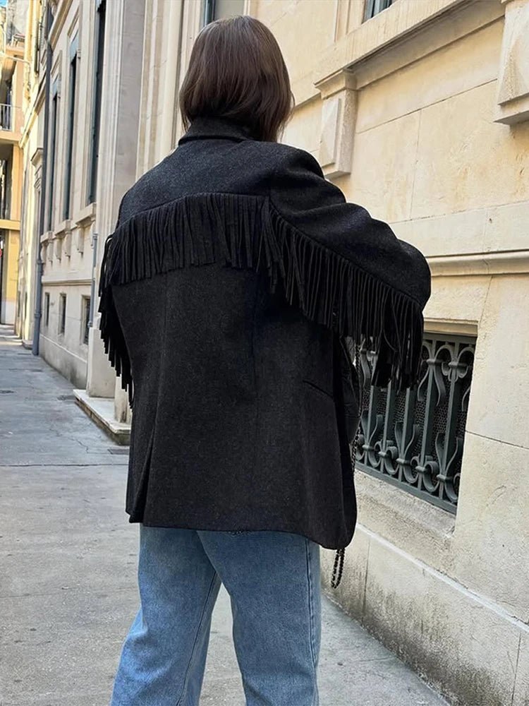 Blazer Marcelle con flecos