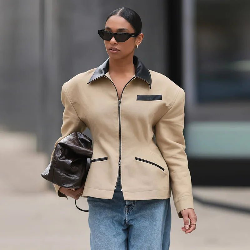 Chaqueta Natalie entallada estructurada tipo reloj de arena
