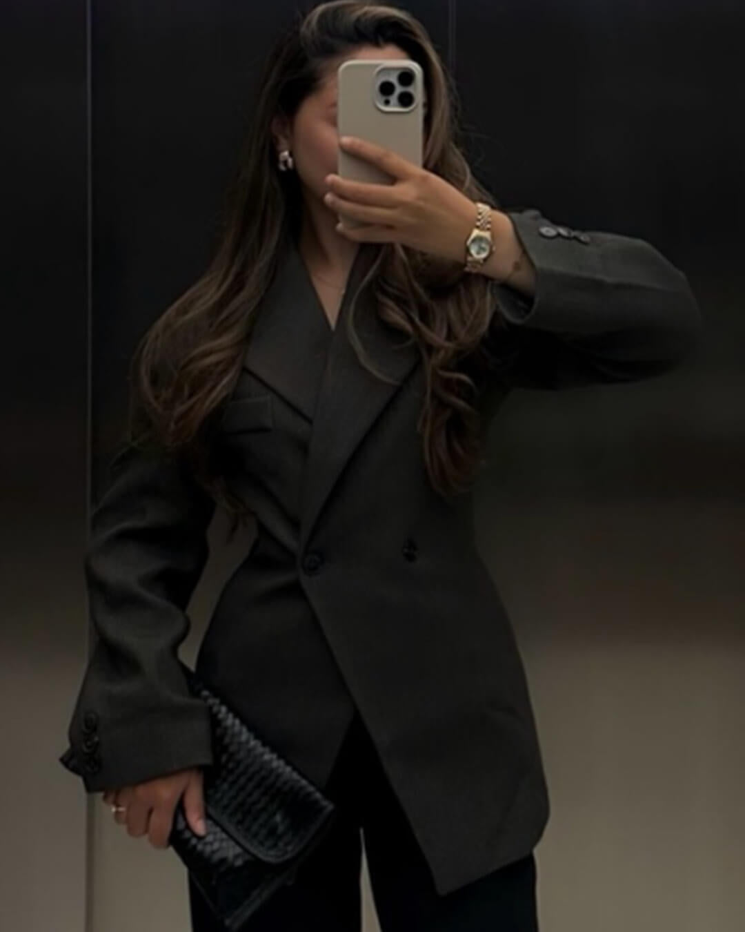 Blazer Myrna Entallado con Solapa de Muesca