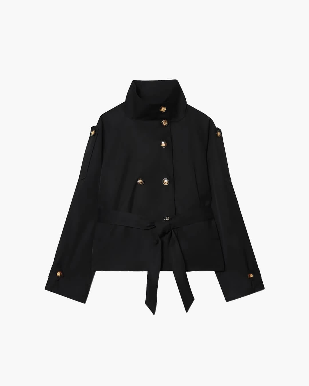 Sofie Gabardina Corta Cropped