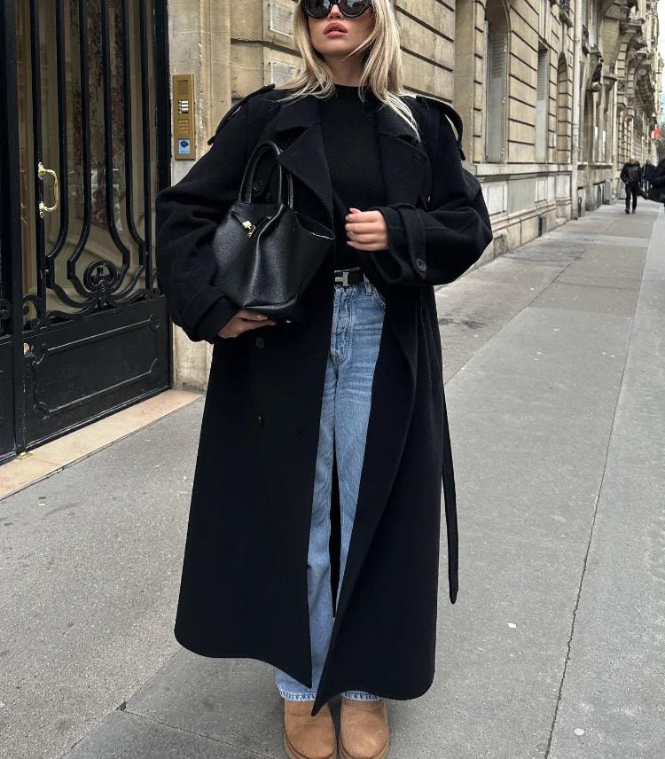Gabardina Emma con cordones