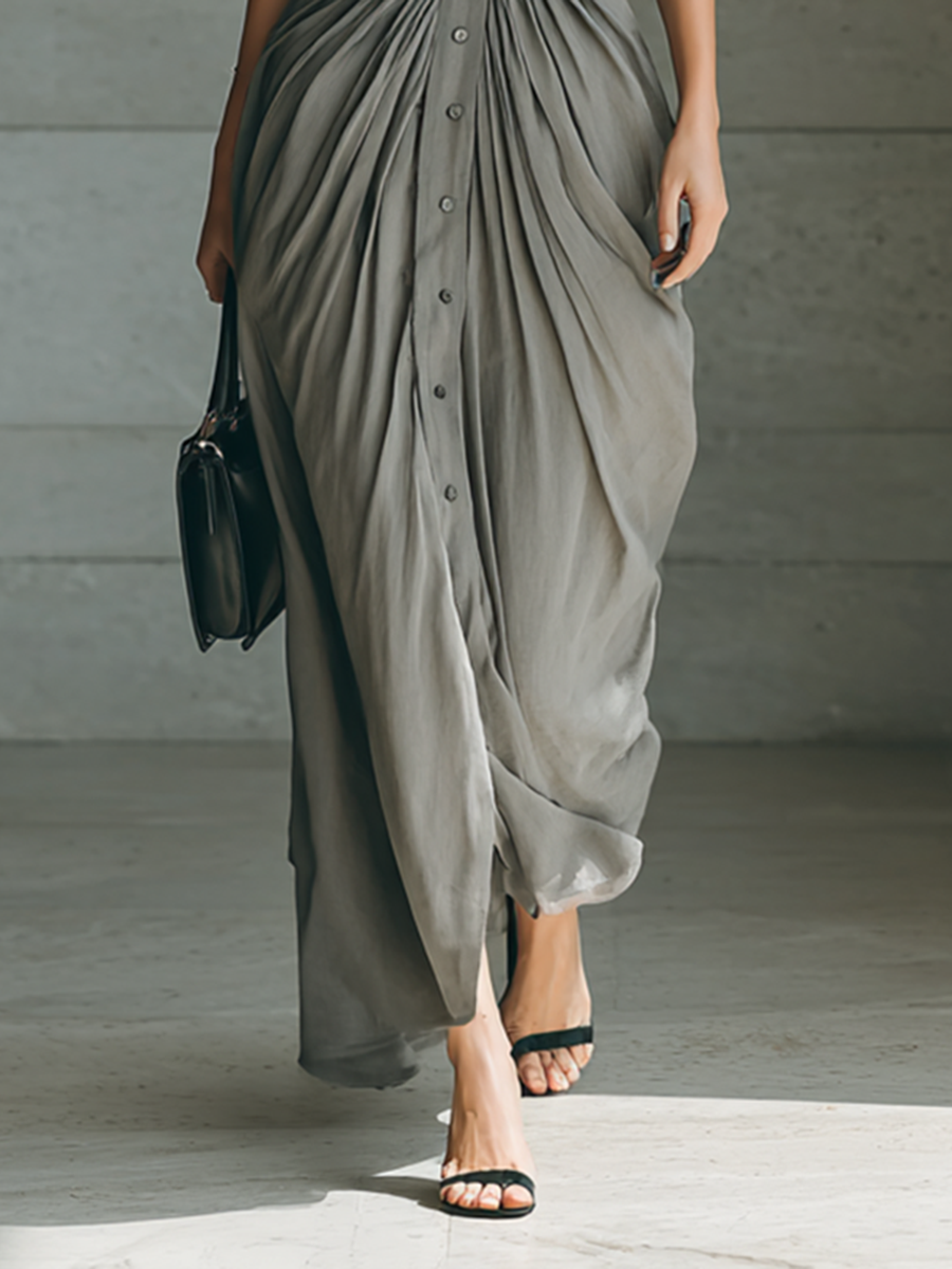 Zahara | Vestido Plisado