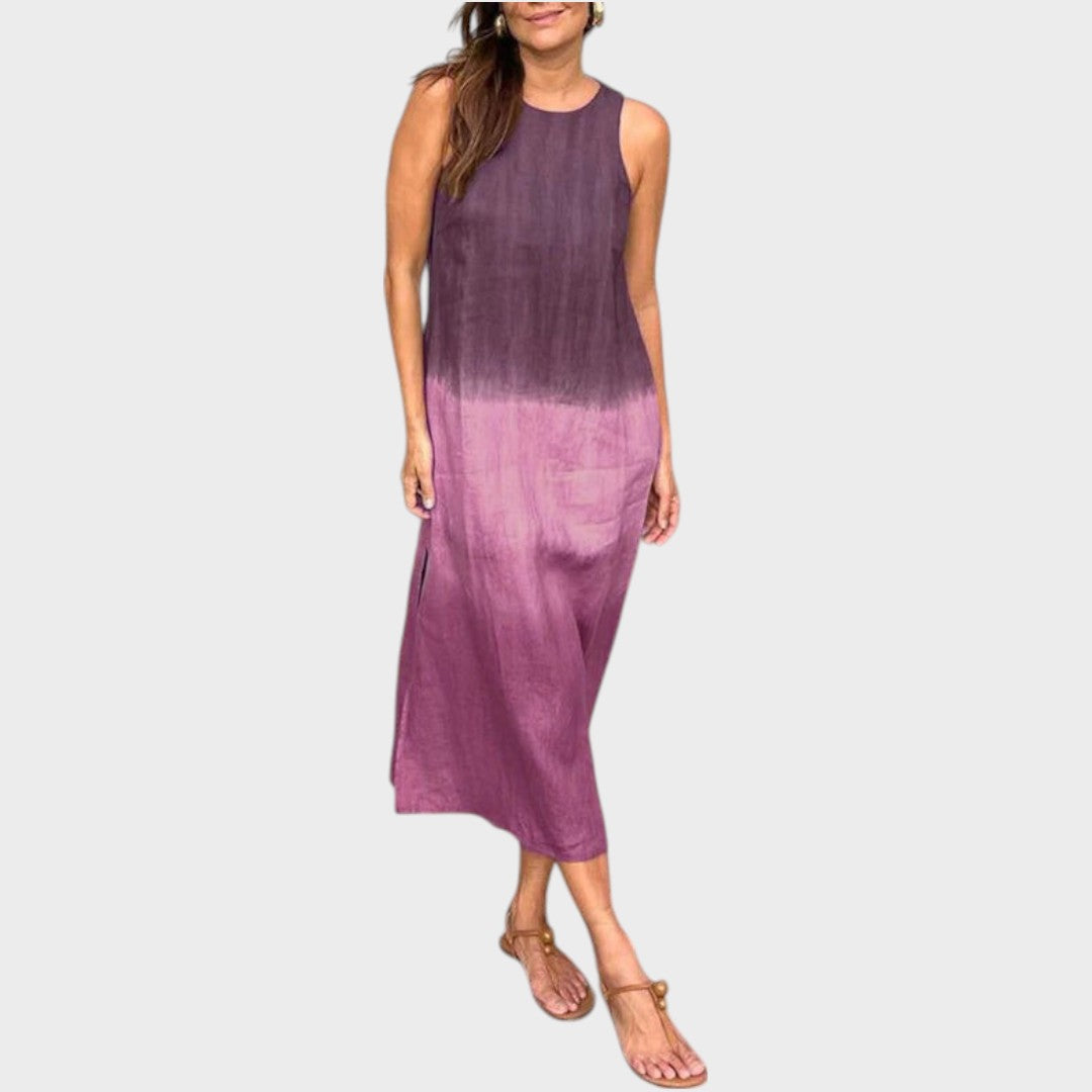 Ortega | Vestido Midi Degradado