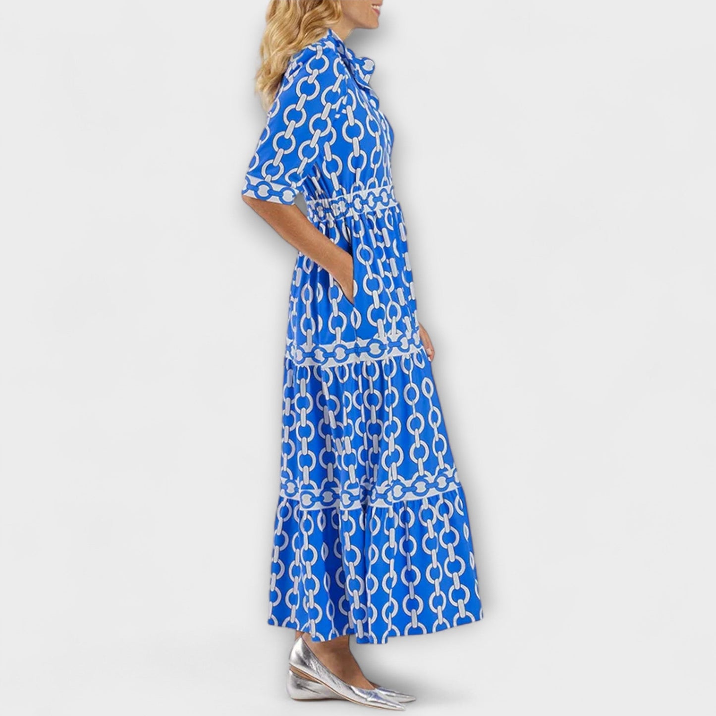 Jude | Vestido Midi Meia Manga