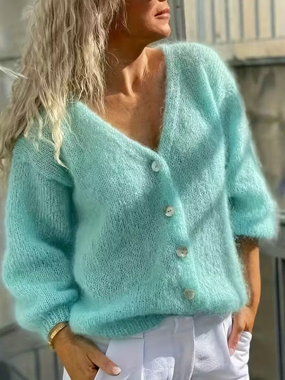 Hozanna - Jersey De Manga Larga De Punto Con Botones