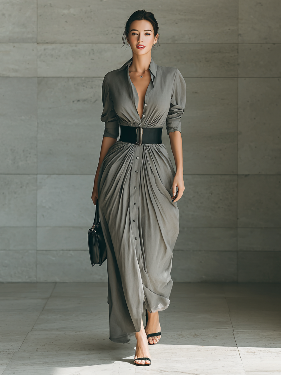 Zahara | Vestido Plisado