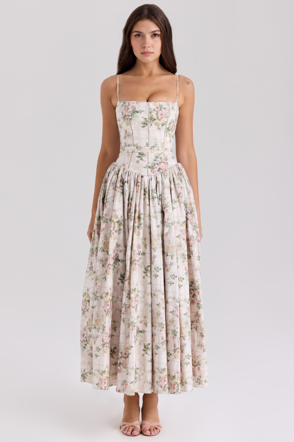 Beige Floral