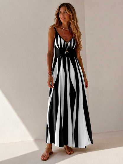 VESTIDO LARGO ESTAMPADO