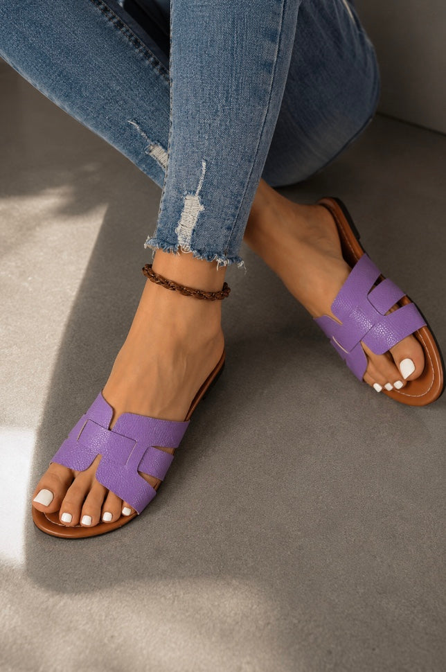 SANDALIAS PLANAS GEOMÉTRICO