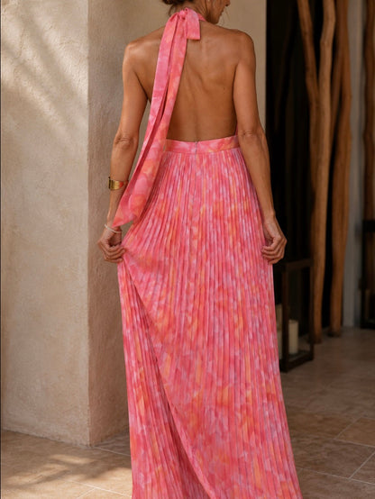 VESTIDO PLISADO ELEGANTE