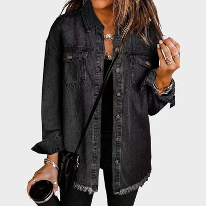 Morgana | Camisa Estilo Chaqueta Vaquera