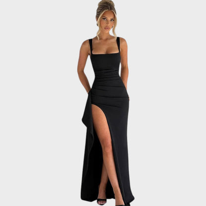 Zariani | Elegante Maxi Vestido con Espalda Abierta