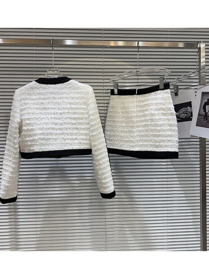 Conjunto Tweed Invierno Alta Costura