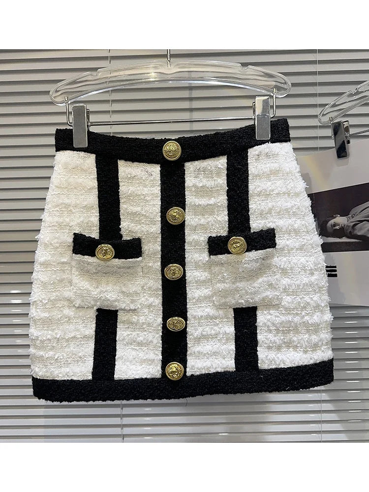 Conjunto Tweed Invierno Alta Costura