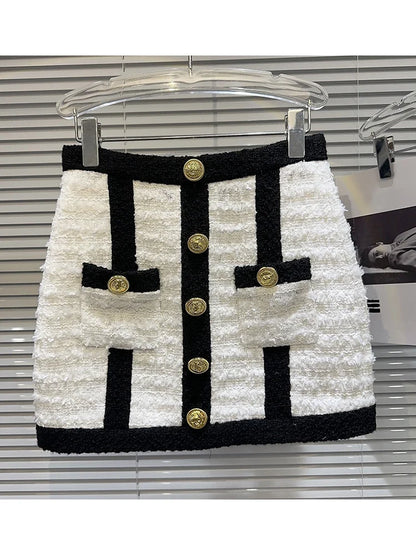 Conjunto Tweed Invierno Alta Costura