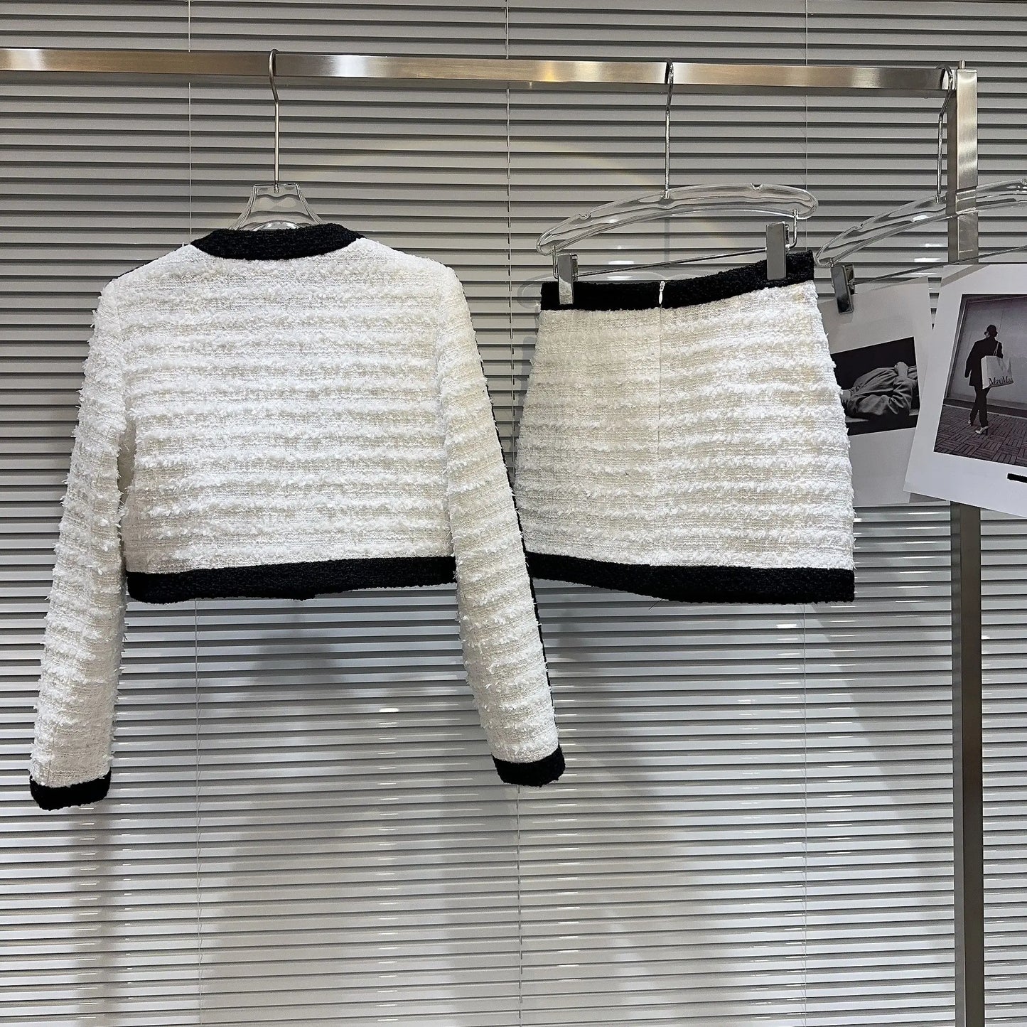 Conjunto Tweed Invierno Alta Costura