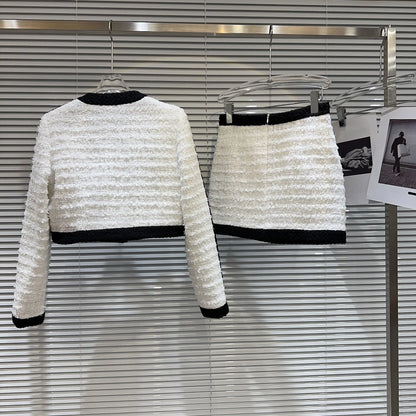 Conjunto Tweed Invierno Alta Costura
