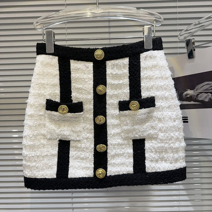 Conjunto Tweed Invierno Alta Costura