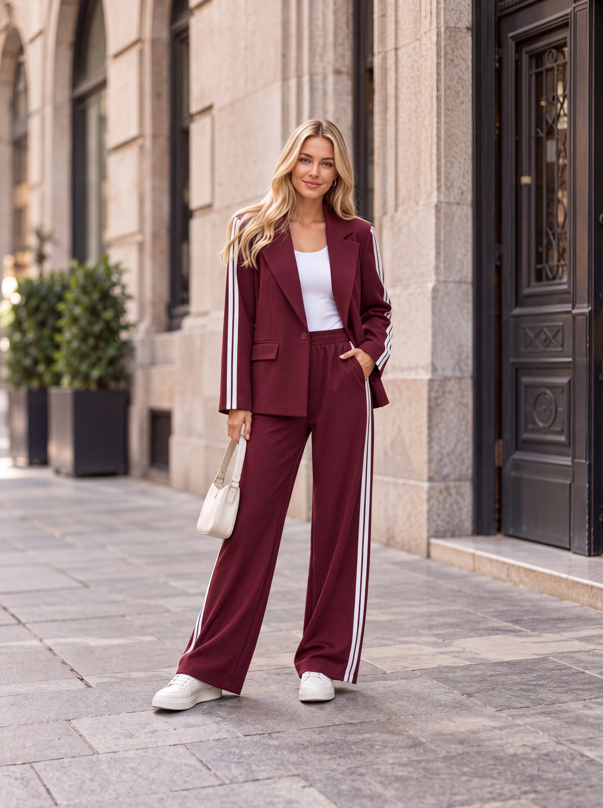 Traje y pantalón estilo California