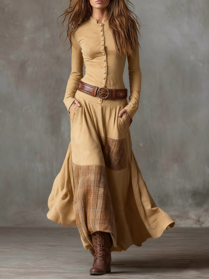 Irene | Vestido de Ante