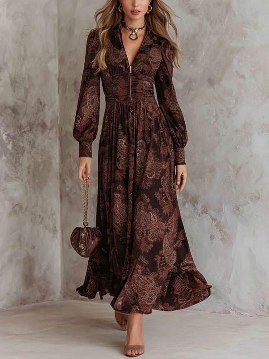 Noelia | Vestido Paisley