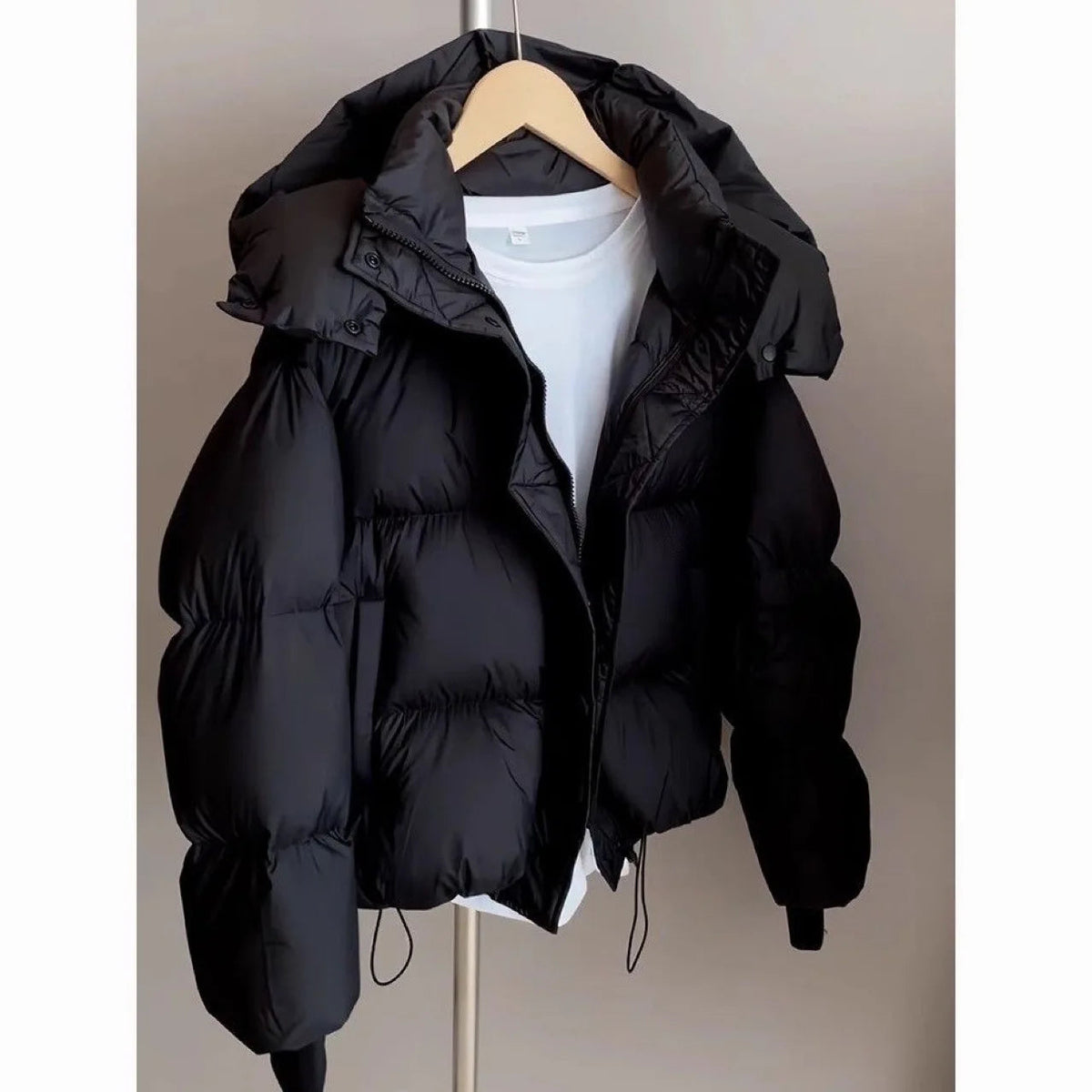 Adaure Chaqueta Acolchada Gruesa con Capucha