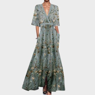 Gris floral