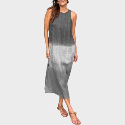 Ortega | Vestido Midi Degradado