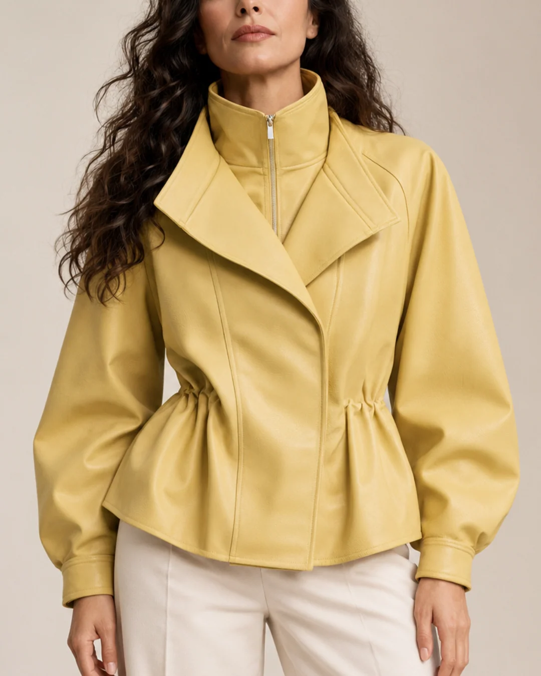 Chaqueta peplum Audra