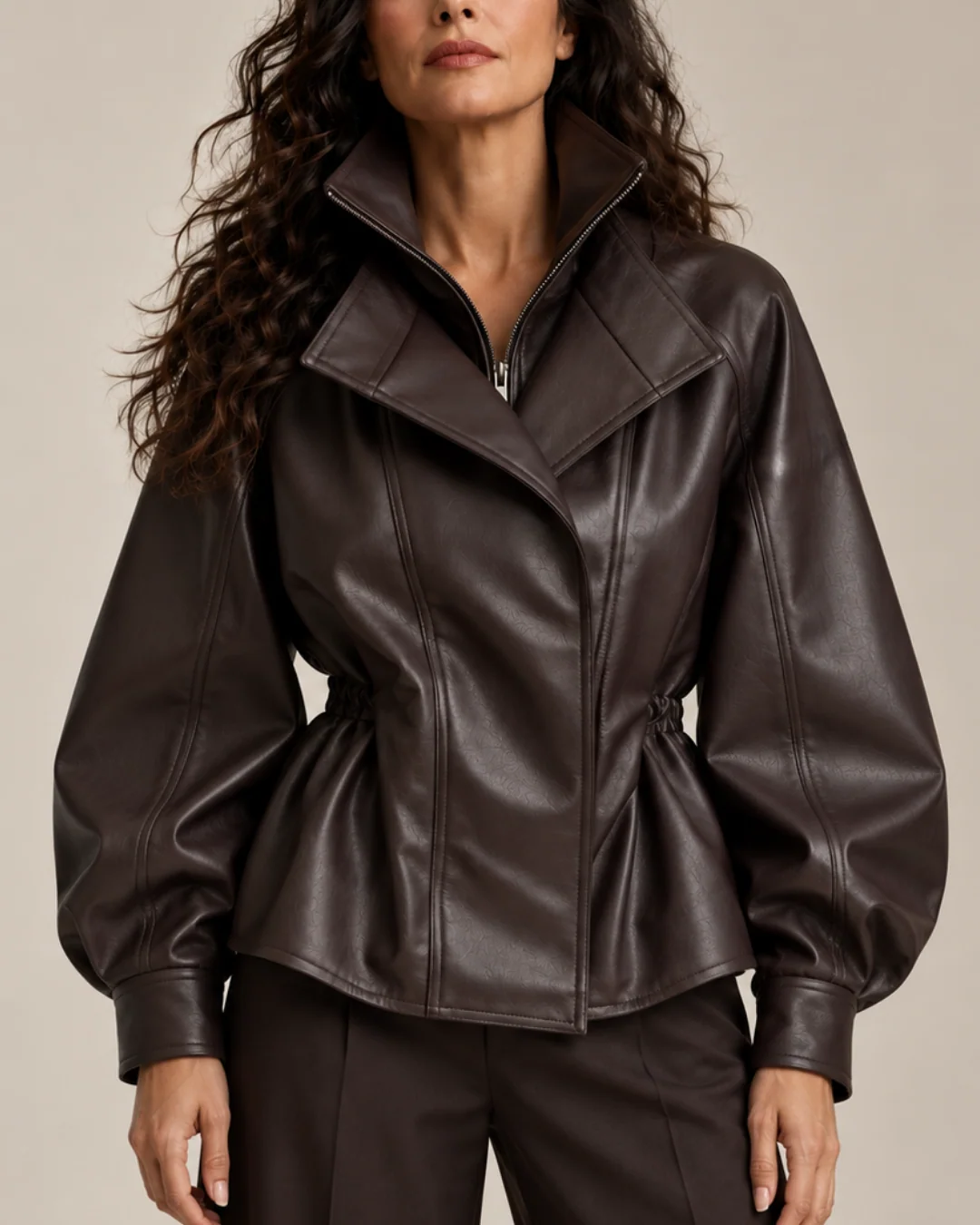 Chaqueta peplum Audra
