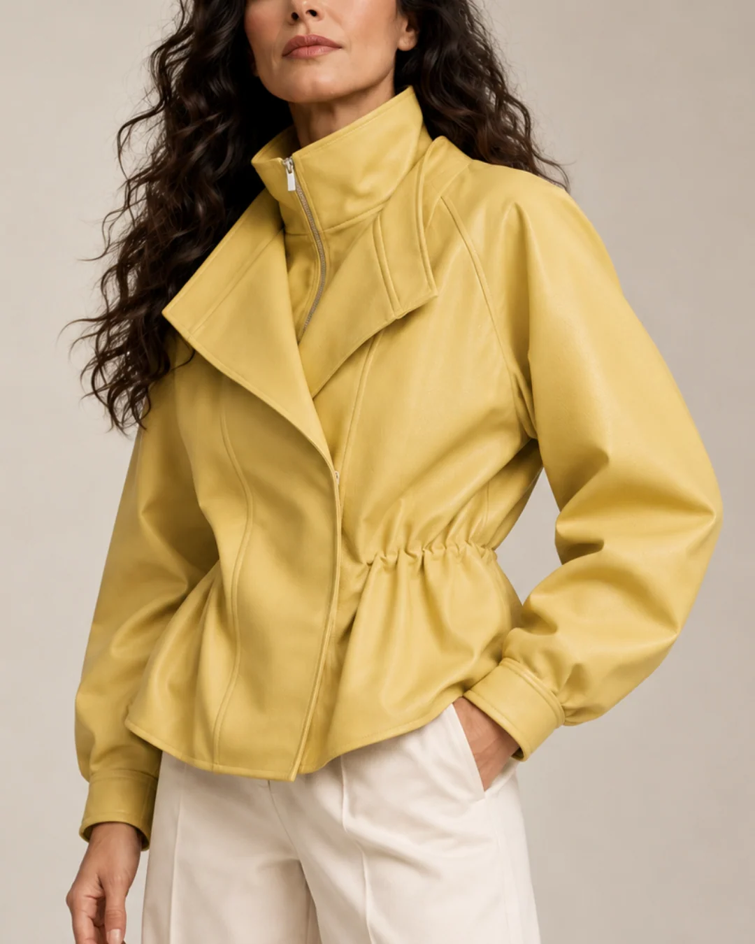 Chaqueta peplum Audra