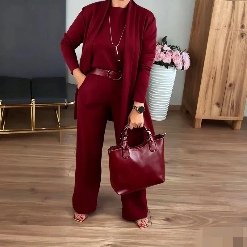 Conjunto de 3 Piezas con Cuello Halter