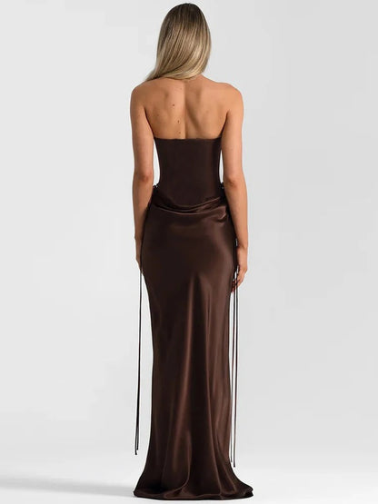 Élodie™ – Vestido Largo de Verano Europeo con Conjunto Elegante de 3 Piezas