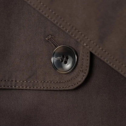 Gabardina corta Alianna con cinturón
