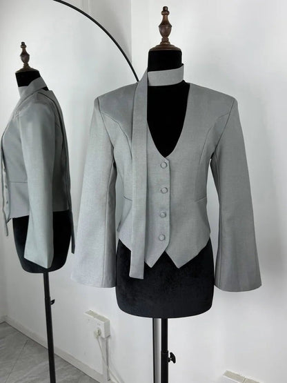 Blazer Angie con cordones