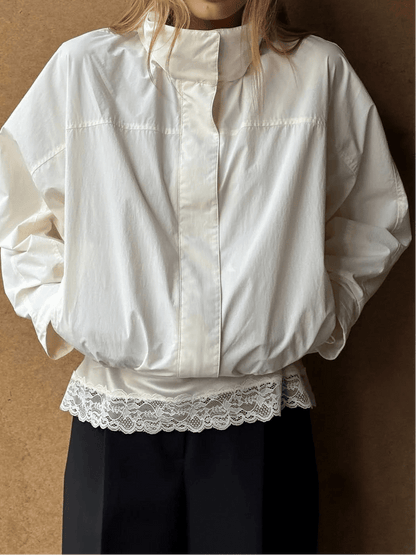 Bianca Chaqueta bomber impermeable