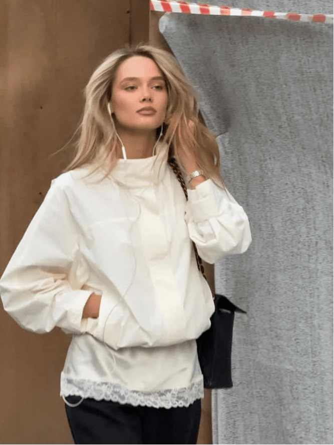 Bianca Chaqueta bomber impermeable