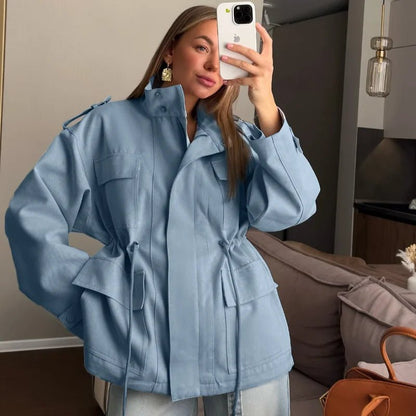 Chaqueta Utility con Cintura Elástica Cressida