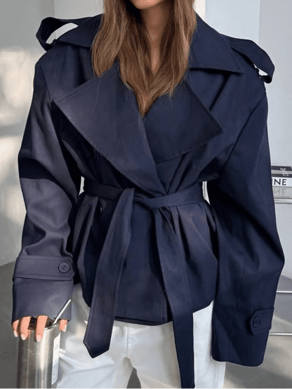 Gabardina Corta con Cordones Dorothy