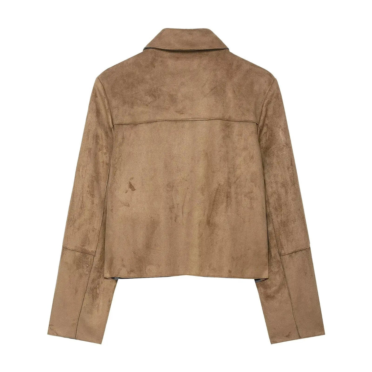 Chaqueta de ante sintético Elara