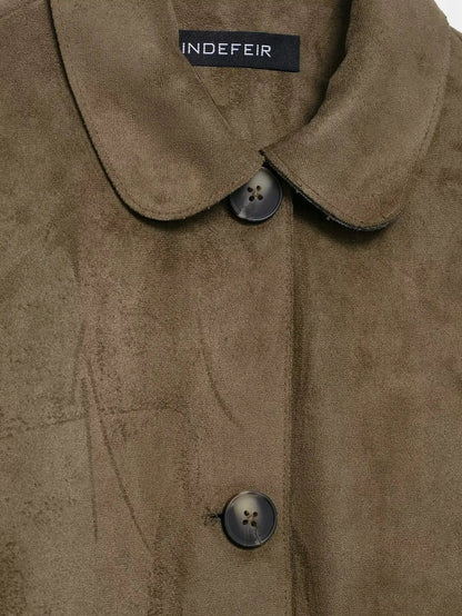 Chaqueta de ante sintético Elara