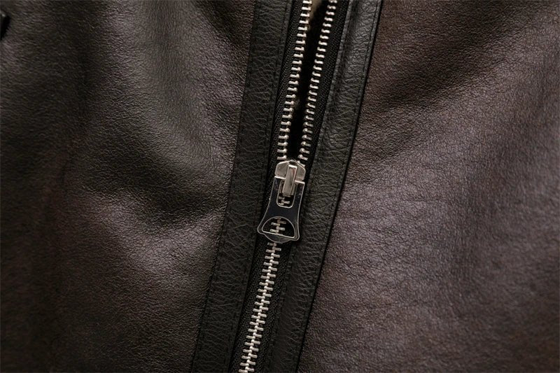 Chaqueta de piel sintética Elora
